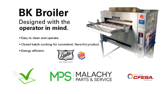 Duke Manufacturing Factory Authorized Service: Burger King Broilers & More 